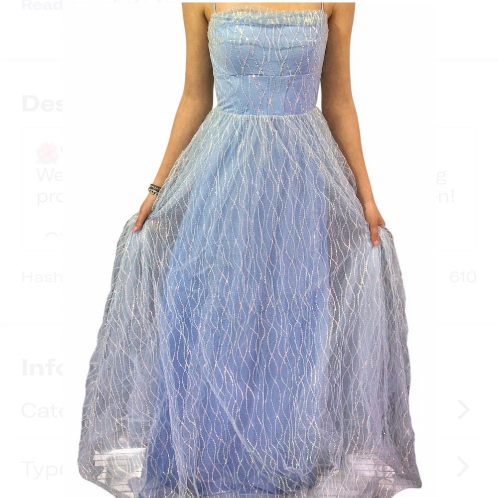 Elegant Blue Dress